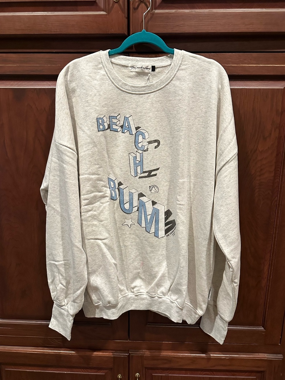 NWT The Laundry Room Beach Bum crewneck sz L